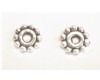 Tibetan Silver Daisy Spacers